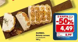 Kaufland RAMBOL Rolada serowa z orzechami 100 g oferta