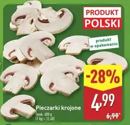ALDI Pieczarki krojone oferta