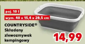 Kaufland COUNTRYSIDE Składany zlewomywak kempingowy oferta