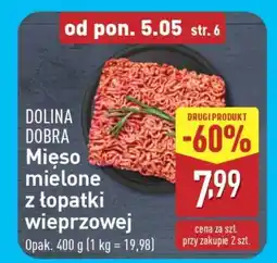ALDI DOLINA DOBRA Mięso mielone z łopatki wieprzowej oferta