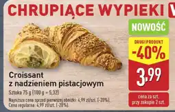 ALDI Croissant z nadzieniem pistacjowym oferta