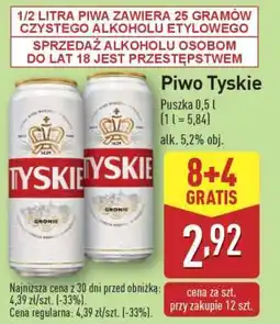 ALDI Piwo Tyskie oferta