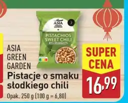 ALDI Asia Green Garden Pistacje o smaku słodkiego chili oferta