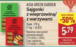 ALDI ASIA GREEN GARDEN Sajgonki z wieprzowiną z warzywami oferta