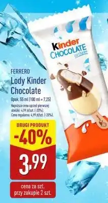 ALDI Lody Kinder Chocolate oferta