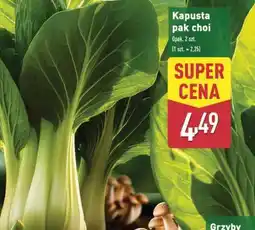 ALDI Kapusta pak choi oferta