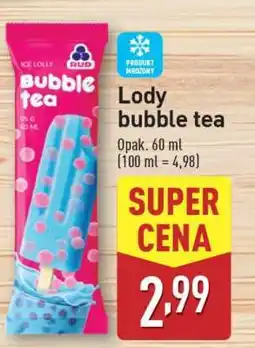 ALDI Lody bubble tea oferta