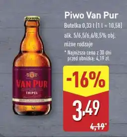 ALDI Piwo Van Pur oferta