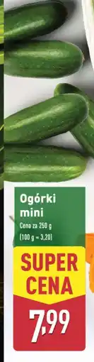ALDI Ogórki mini oferta