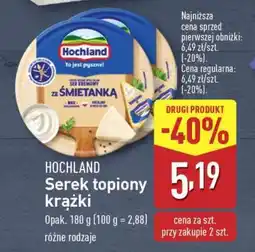 ALDI HOCHLAND Serek topiony krążki oferta