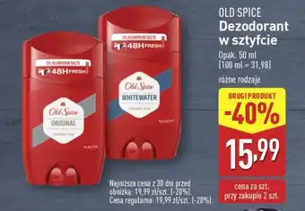 ALDI OLD SPICE Deodorant w sztyfcie oferta