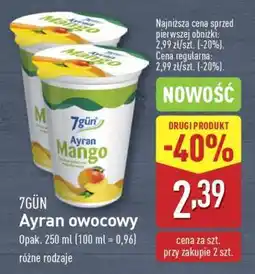 ALDI 7GÜN Ayran owocowy oferta