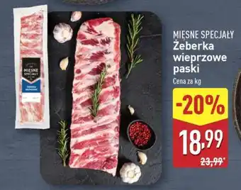 ALDI Żeberka wieprzowe paski oferta