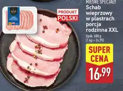 ALDI Schab wieprzowy w plastrach porcja rodzinna XXL oferta