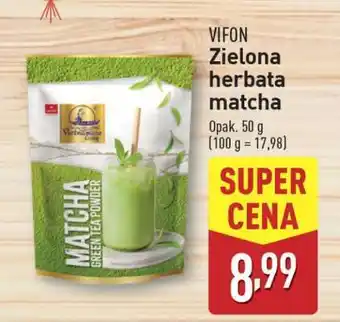 ALDI VIFON Zielona herbata matcha oferta