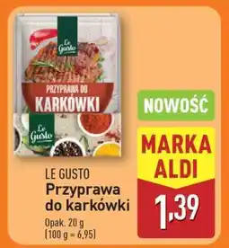ALDI LE GUSTO Przyprawa do karkówki oferta