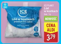 ALDI ICE PLANET Lód w kostkach oferta