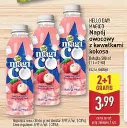 ALDI HELLO DAY! MAGICO Napój owocowy z kawałkami kokosa oferta