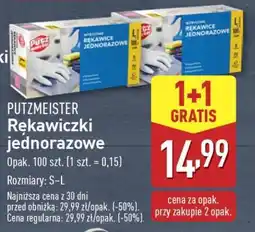 ALDI PUTZMEISTER Rękawiczki jednorazowe oferta