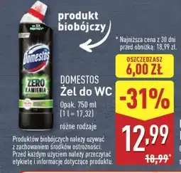 ALDI DOMESTOS Żel do WC oferta