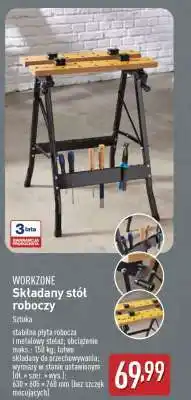 ALDI WORKZONE Składany stół roboczy oferta