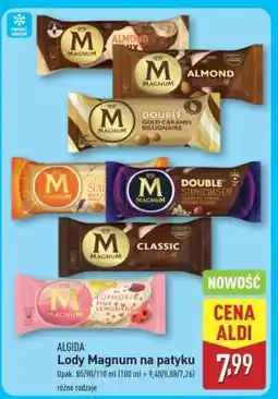 ALDI Algida Lody Magnum na patyku oferta