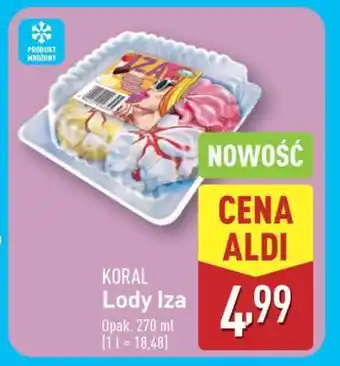 ALDI KORAL Lody Iza oferta
