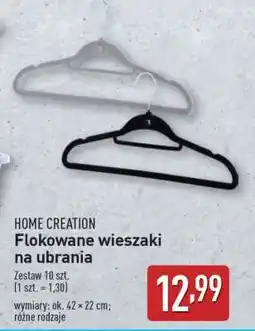 ALDI Flokowane wieszaki na ubrania oferta