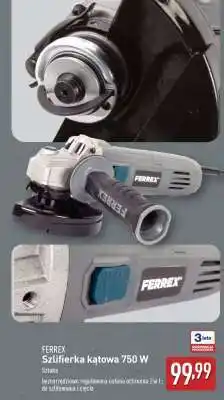ALDI FERREX Szlifierka kątowa 750 W oferta