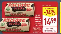 ALDI ŁACIATE Masło ekstra osetka oferta