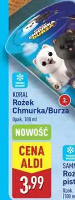 ALDI KORAL Rożek Chmurka/Burza oferta