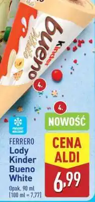 ALDI Ferrero Lody Kinder Bueno White oferta