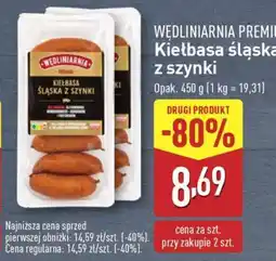 ALDI Kiełbasa śląska z szynki oferta
