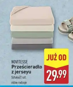 ALDI NOVITESSE Prześcieradło z jerseyu oferta