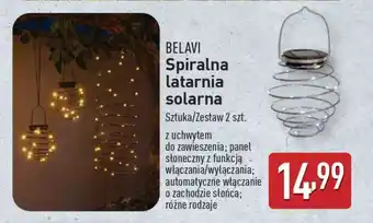 ALDI BELAVI Spiralna latarnia solarna oferta