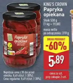 ALDI KING'S CROWN Papryka opiekana oferta