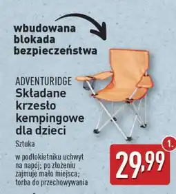 ALDI ADVENTURIDGE Składane krzesło kempingowe dla dzieci oferta