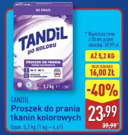 ALDI TANDIL Proszek do prania tkanin kolorowych oferta