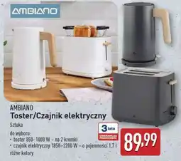 ALDI AMBIA Toster/Czajnik elektryczny oferta