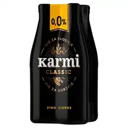 Auchan Karmi Classic Piwo ciemne bezalkoholowe 4 x 400 ml oferta
