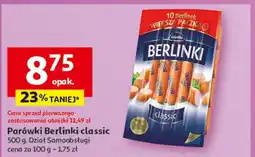 Auchan Parówki Berlinki oferta