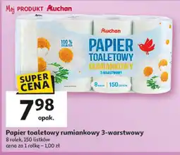 Auchan Papier toaletowy Auchan oferta