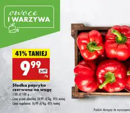 Biedronka Słodka papryka czerwona oferta