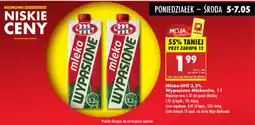 Biedronka Mleko UHT 3,2% Wypasione Mlekovita oferta