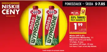 Biedronka Mleko UHT 3,2% Wypasione Mlekovita oferta