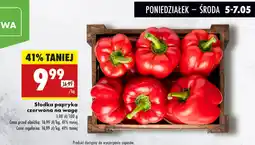 Biedronka Słodka papryka czerwona oferta
