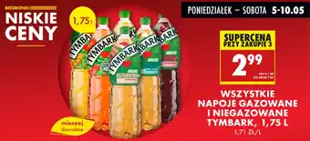 Biedronka Napoje gazowane i niegazowane tymbark oferta