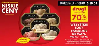 Biedronka Lody familijne Grycan oferta