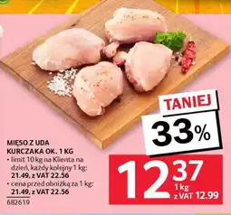 Selgros Mięso z uda kurczaka oferta