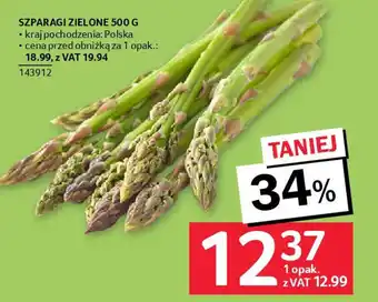 Selgros Szparagi zielone oferta